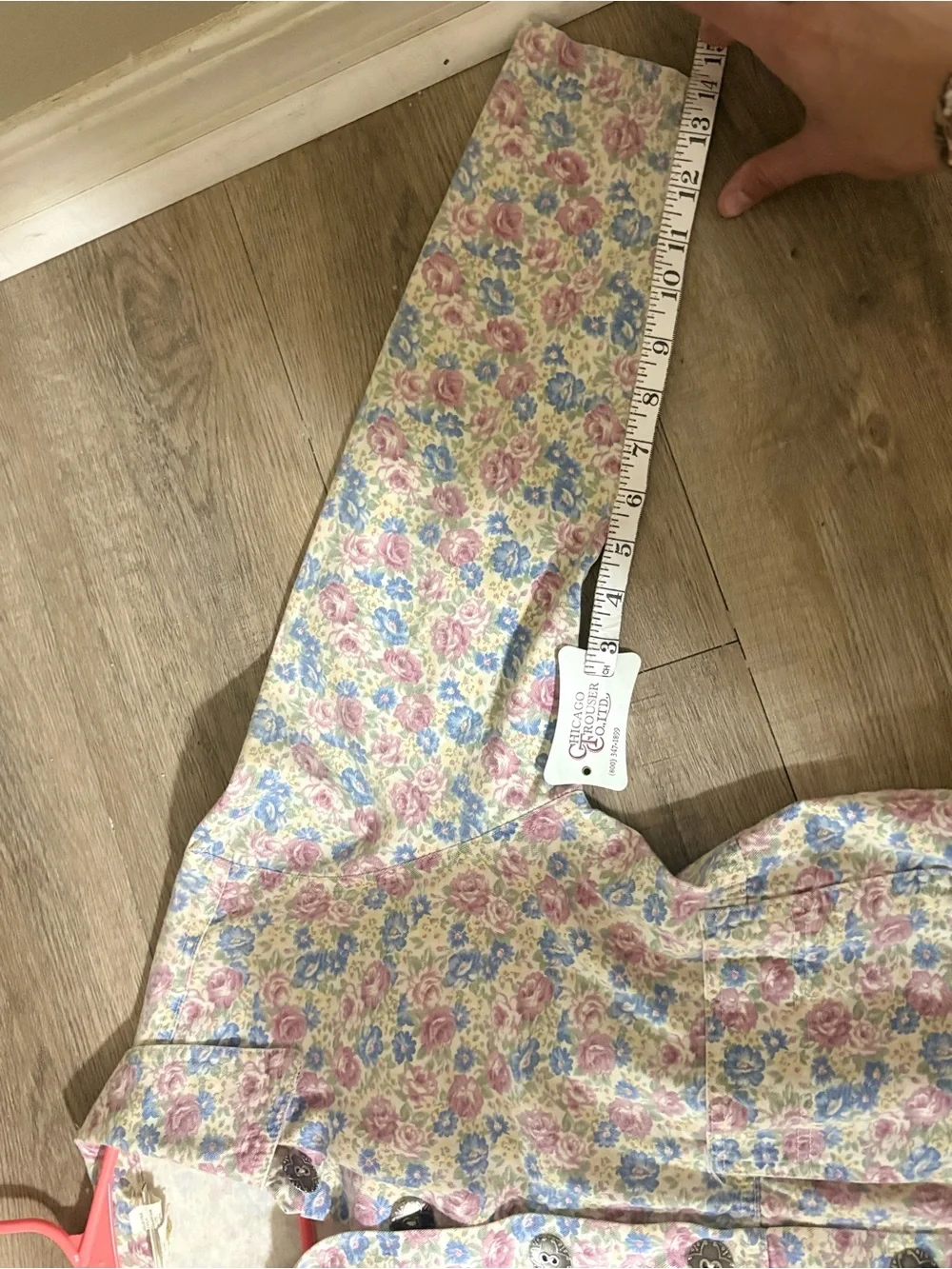 Vintage Season Ticket Petite Floral Chore Jacket Small Cottagecore Made USA